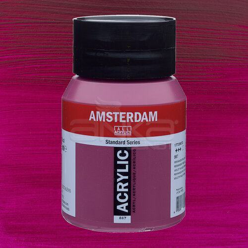 Amsterdam Akrilik Boya 500ml 567 Permanent Red Violet - 567 Permanent Red Violet