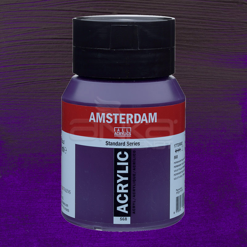 Amsterdam Akrilik Boya 500ml 568 Permanent Blue Violet