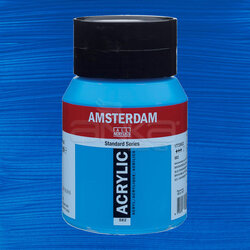 Amsterdam - Amsterdam Akrilik Boya 500ml 582 Mangan Blue Phthalo
