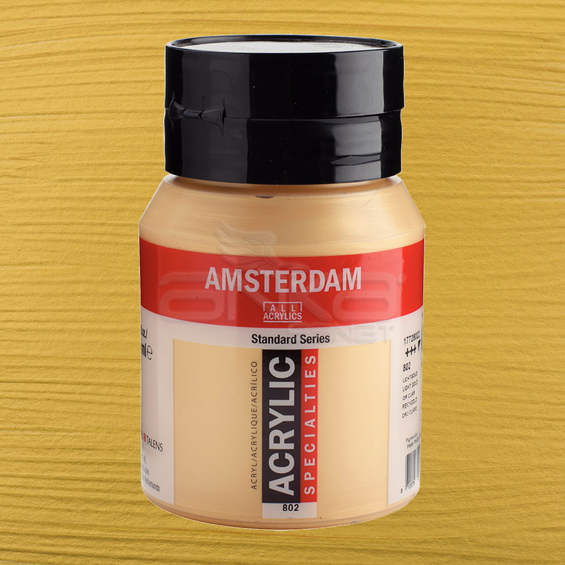 Amsterdam Akrilik Boya 500ml 802 Light Gold