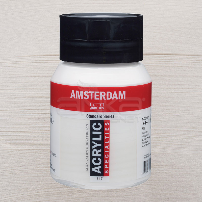 Amsterdam Akrilik Boya 500ml 817 Pearl White