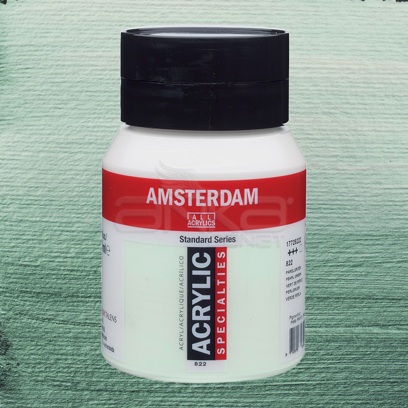 Amsterdam Akrilik Boya 500ml 822 Pearl Green