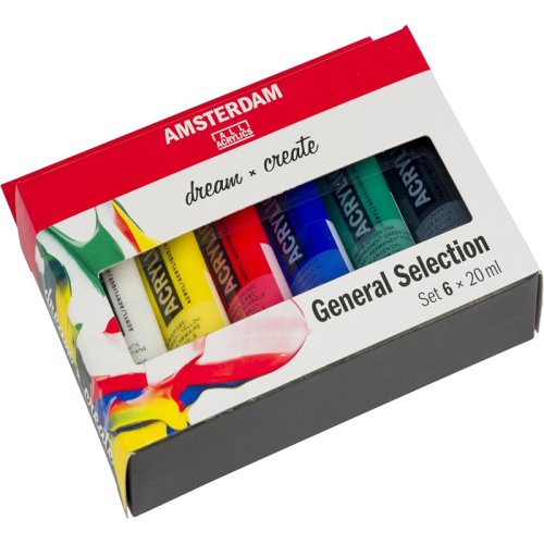 Amsterdam Akrilik Boya Seti General Selection 6x20ml