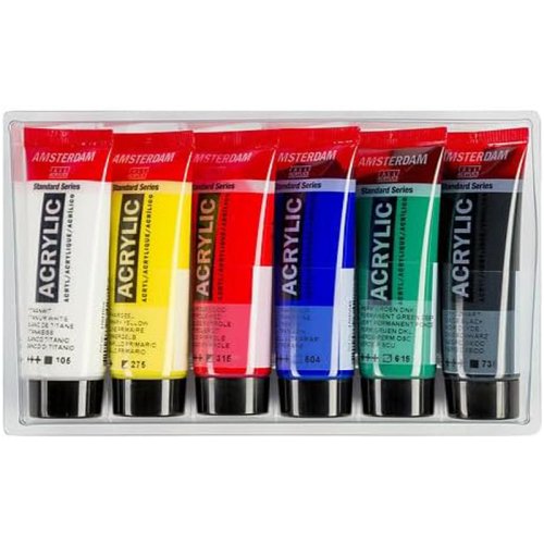 Amsterdam Akrilik Boya Seti General Selection 6x20ml