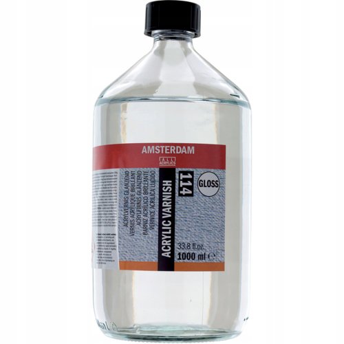Amsterdam Acrylic Varnish Gloss Parlak Akrilik Boya Verniği 1000ml No:114