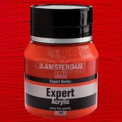 Amsterdam - Amsterdam Expert Akrilik Boya 400ml 303 Cadmium Red Light