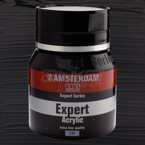 Amsterdam Expert Akrilik Boya 400ml 735 Oxide Black - 735 Oxide Black