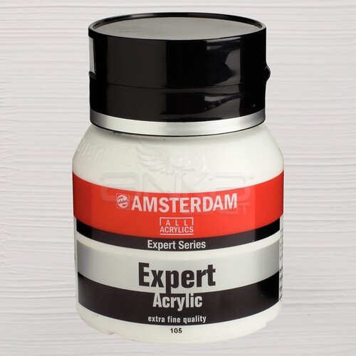 Amsterdam Expert Akrilik Boya 400ml 105 Titanium White - 105 Titanium White