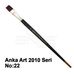 Anka Art - Anka Art Sentetik Düz Kesik Uçlu Fırça 2010 Seri (1)