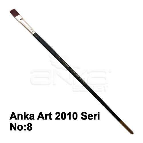 Anka Art Sentetik Düz Kesik Uçlu Fırça 2010 Seri