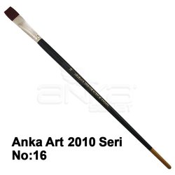 Anka Art Sentetik Düz Kesik Uçlu Fırça 2010 Seri - Thumbnail