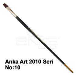 Anka Art Sentetik Düz Kesik Uçlu Fırça 2010 Seri - Thumbnail