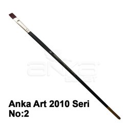 Anka Art Sentetik Düz Kesik Uçlu Fırça 2010 Seri - Thumbnail