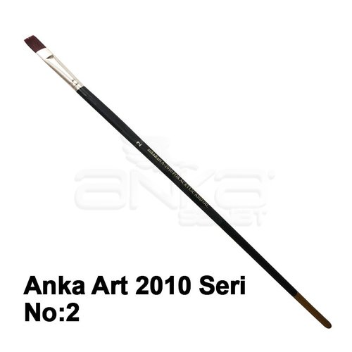 Anka Art Sentetik Düz Kesik Uçlu Fırça 2010 Seri