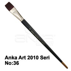 Anka Art Sentetik Düz Kesik Uçlu Fırça 2010 Seri - Thumbnail