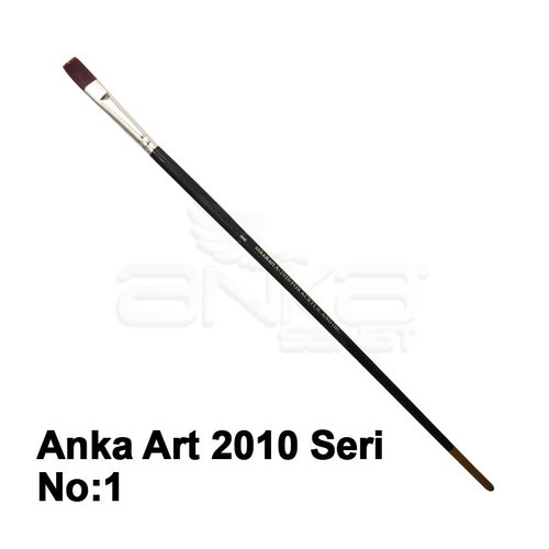 Anka Art Sentetik Düz Kesik Uçlu Fırça 2010 Seri