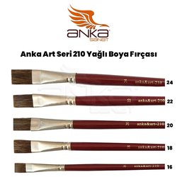 Anka Art Seri 210 Yağlı Boya Fırçası - Thumbnail