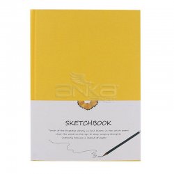 Sketch Book Sert Kapak 120 Yaprak 19x26cm - Thumbnail