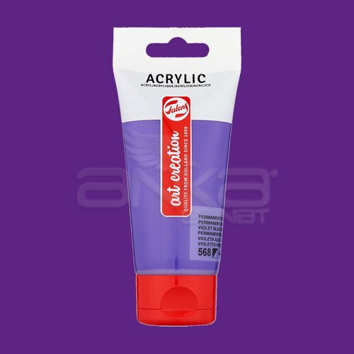 Art Creation Akrilik Boya 75ml 568 Permanent Blue Violet - 568 Permanent Blue Violet