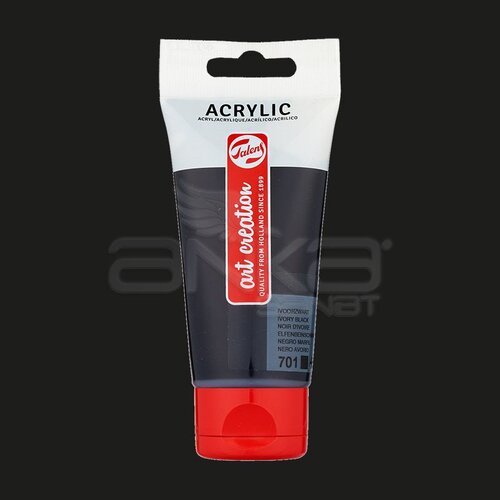 Art Creation Akrilik Boya 75ml 701 Ivory Black - 701 Ivory Black