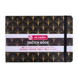 Art Creation - Talens Art Creation Sketch Book 21x14,8cm 140g 80 Yaprak Deco