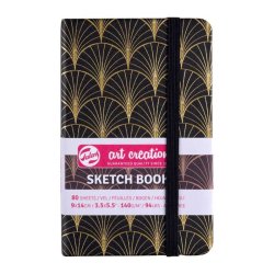 Art Creation - Talens Art Creation Sketch Book 9x14cm 140g 80 Yaprak Deco
