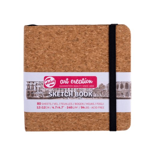Talens Art Creation Sketch Book 12x12cm 140g 80 Yaprak Cork