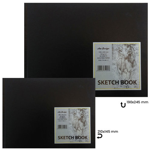 Art Design Sketch Book 130g 64 Yaprak