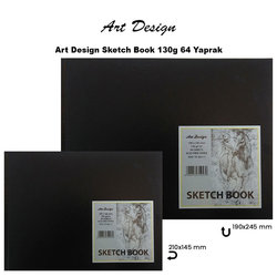 Art Design - Art Design Sketch Book 130g 64 Yaprak