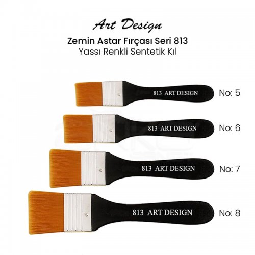 Art Design Zemin Astar Fırçası Seri 813