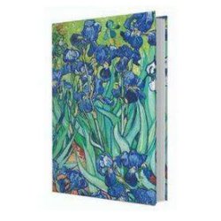 Deffter - Deffter Art of World Van Gogh - Irises Sert Kapak Defter 14x20cm