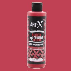 Rich - Art-X Su Bazlı Linol Baskı Boyası 240cc Kırmızı