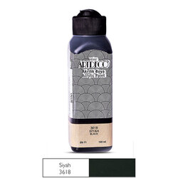 Artdeco - Artdeco Akrilik Boya 140ml 3618 Siyah