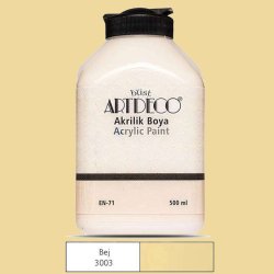 Artdeco - Artdeco Akrilik Boya 500ml 3003 Bej 