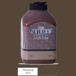 Artdeco - Artdeco Akrilik Boya 500ml 3615 Kahverengi 