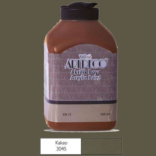 Artdeco Akrilik Boya 500ml 3045 Kakao - 3045 Kakao 