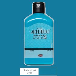 Artdeco - Artdeco Akrilik Boya 500ml 3044 Kelebek Mavi 