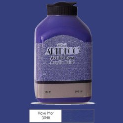 Artdeco - Artdeco Akrilik Boya 500ml 3048 Koyu Mor 