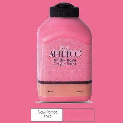 Artdeco - Artdeco Akrilik Boya 500ml 3017 Sıcak Pembe 