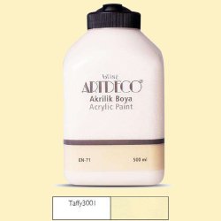 Artdeco - Artdeco Akrilik Boya 500ml 3001 Taffy 