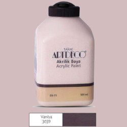 Artdeco - Artdeco Akrilik Boya 500ml 3039 Vanilya 