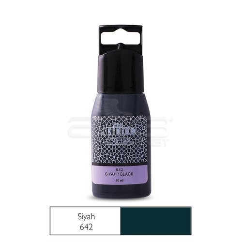 Artdeco Boyutlu Boya 60ml 642 Siyah - 642 Siyah