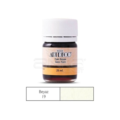 Artdeco Cam Boyası 25ml Beyaz - Beyaz