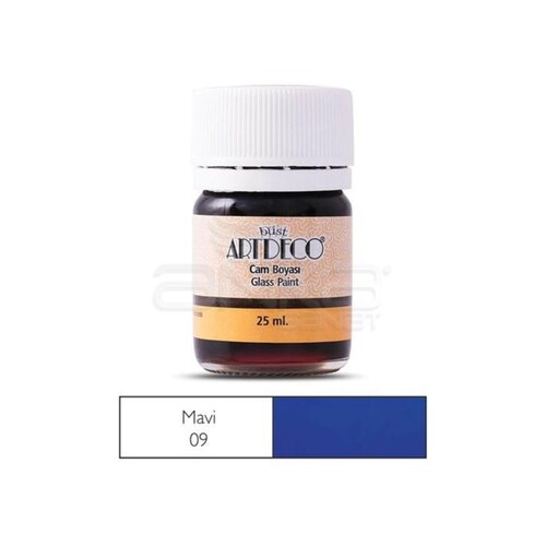 Artdeco Cam Boyası 25ml Mavi - Mavi