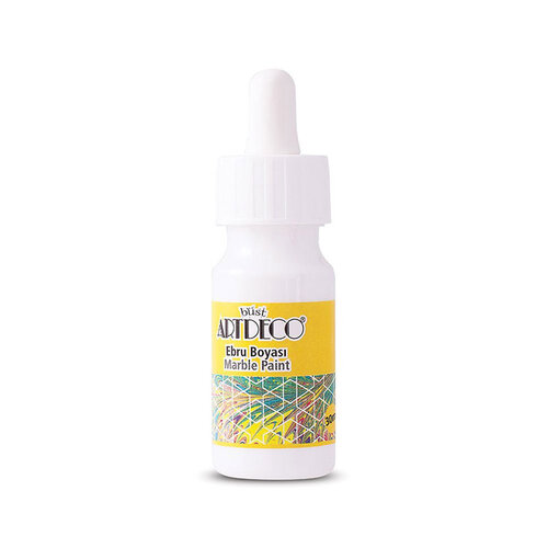 Artdeco Ebru Boyası 30ml Beyaz No:19 - 19 Beyaz