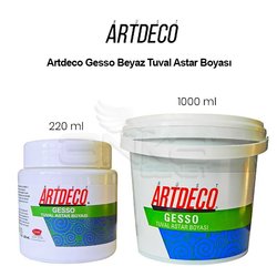 Artdeco - Artdeco Gesso Beyaz Tuval Astar Boyası
