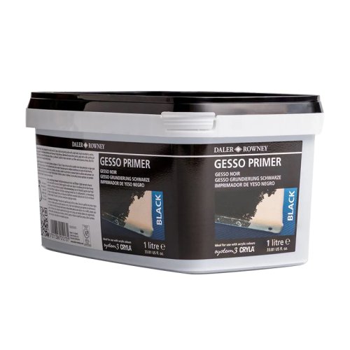 Daler Rowney Primer Gesso Astar Boyası Black 1 Litre 128010006