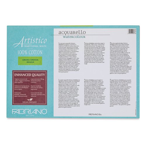 Fabriano Artistico Traditional White 300g 18x26cm 20 Yaprak Rough