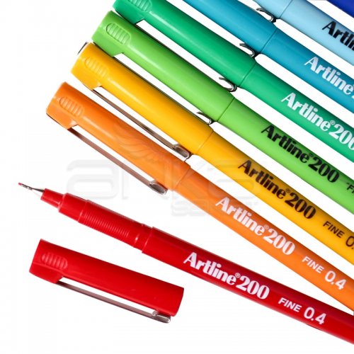Artline Fineliner 200 0.4mm İnce Uçlu Yazı Ve Çizim Kalemi