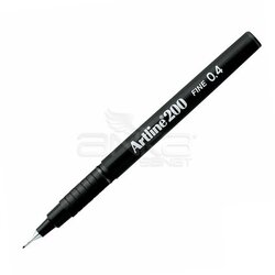 Artline - Artline Fineliner 200 0.4mm İnce Uçlu Yazı Ve Çizim Kalemi Black